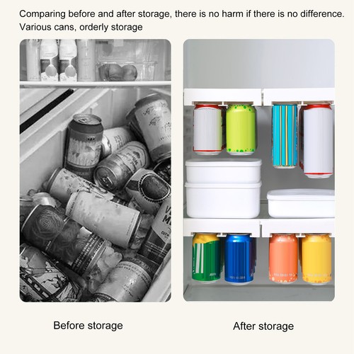 Fridge hanging can organizer - fridge,