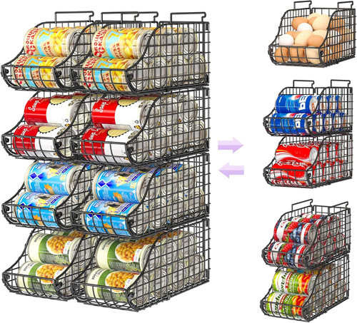 Stackable pack can - 8-pack, organizer
