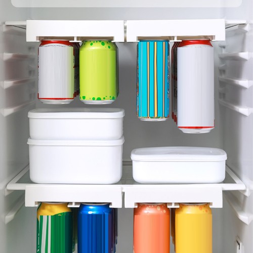 Fridge hanging can organizer - fridge,